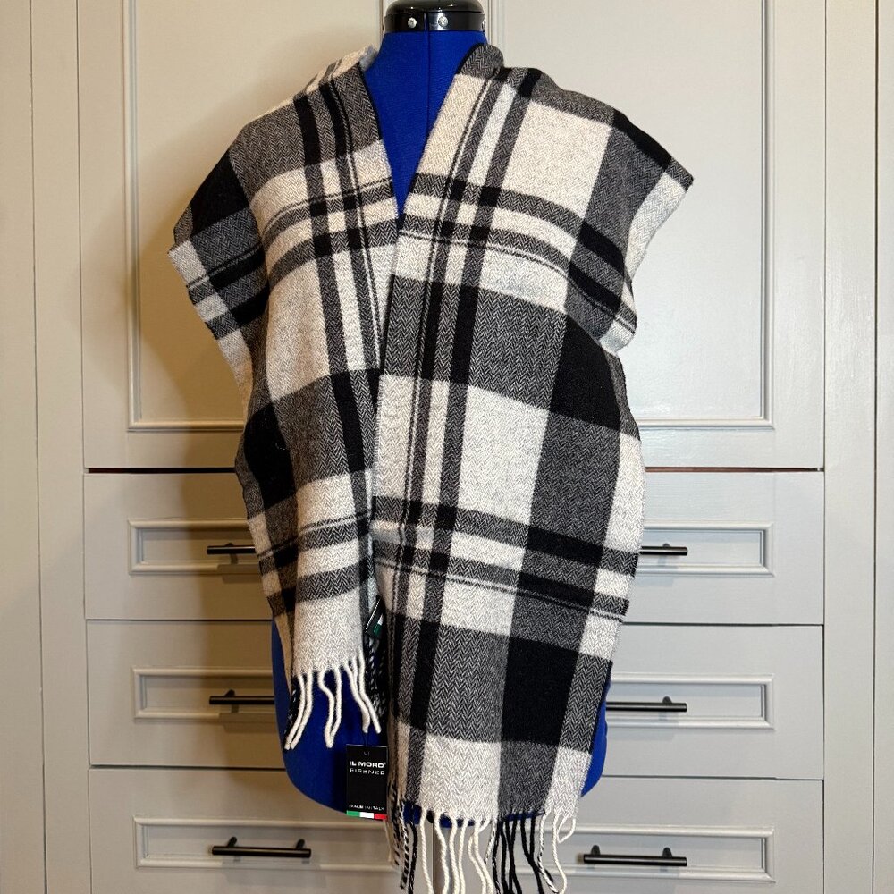 Il Moro Firenze italian wool scarf NWT